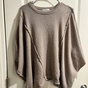 Zenana Outfitters Taupe Dolman Top